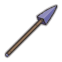 javelin throwing spear  rare blue tier
