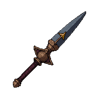 ornate ceremonial spear  legendary ornate