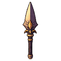 ornate ceremonial spear  mythic rainbow tier