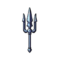 trident three pronged  shadow touched ethereal