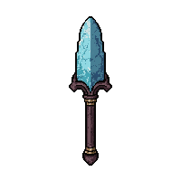 icicle frost staff  cursed dark