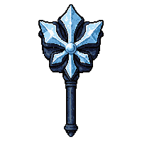 icicle frost staff  demonic infernal