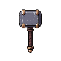 metal warhammer staff  common starter tier