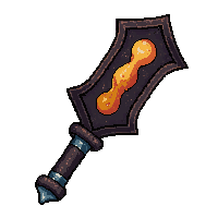 obsidian dark staff  mythic rainbow tier