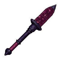 obsidian dark staff  poison coated venomous