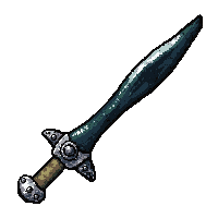 obsidian dark staff  rare blue tier
