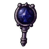 obsidian dark staff  shadow touched ethereal