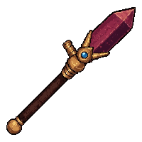 rune carved monk staff  common starter tier