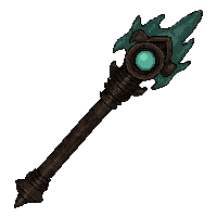 twisted dragon staff  brand new pristine