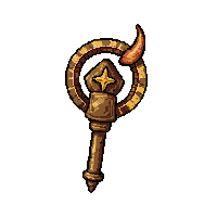 twisted dragon staff  holy blessed radiant