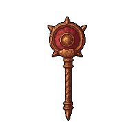 twisted dragon staff  legendary ornate