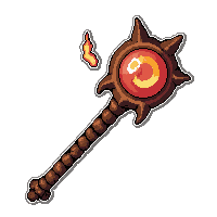twisted dragon staff  magical glowing
