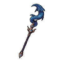 twisted dragon staff  shadow touched ethereal