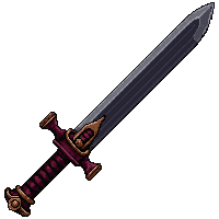 katana curved blade  holy blessed radiant