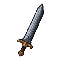 longsword steel blade  legendary ornate