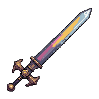 longsword steel blade  mythic rainbow tier