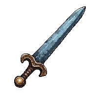 rapier thin blade  ancient weathered