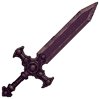 rapier thin blade  cursed dark