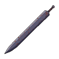 rapier thin blade  rusted broken