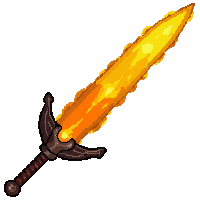 saber cavalry curved  fire enchanted molten