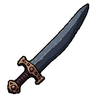 scimitar curved arabian  poison coated venomous
