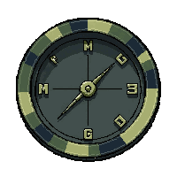 compass military  camouflage patterned