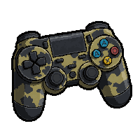 drone controller  camouflage patterned