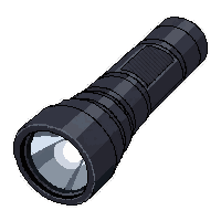 flashlight heavy duty  civilian basic