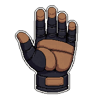 gloves fingerless  heavy duty reinforced