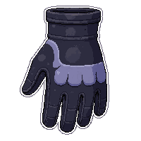 gloves fingerless  worn and scratched