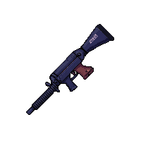grappling hook gun  navy blue dark