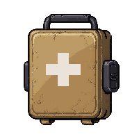 medkit field kit  desert tan sand
