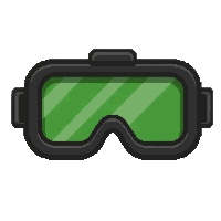 night vision goggles  olive drab green