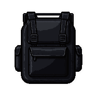 parachute pack  matte black standard