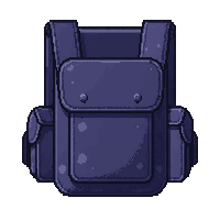 parachute pack  navy blue dark