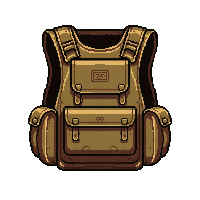 parachute pack  reflective safety