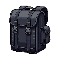 parachute pack  stealth coated