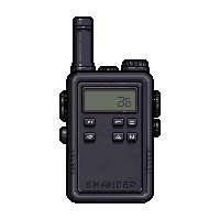 radio walkie talkie  damaged but functional