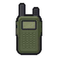 radio walkie talkie  olive drab green