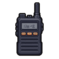 radio walkie talkie  reflective safety
