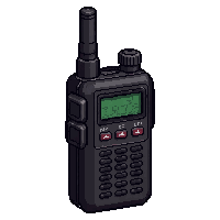 radio walkie talkie  stealth coated