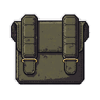 utility belt pouches  worn and scratched