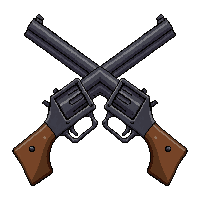 dual pistols akimbo  urban grey digital