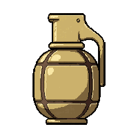 flashbang grenade  desert camo tan
