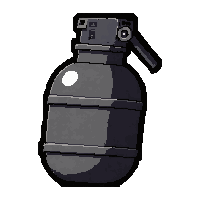 flashbang grenade  laser sight equipped