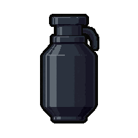 flashbang grenade  matte black tactical