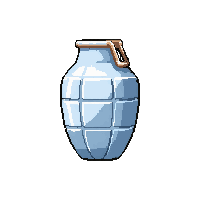 grenade frag  arctic white snow