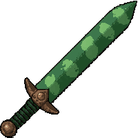 katana blade  jungle camo green