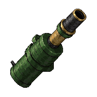 minigun heavy barrel  jungle camo green