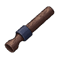 minigun heavy barrel  worn battle scarred